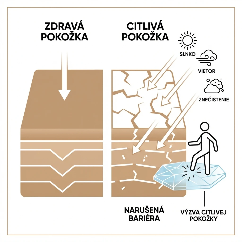 Citlivá pleť a správna rutina