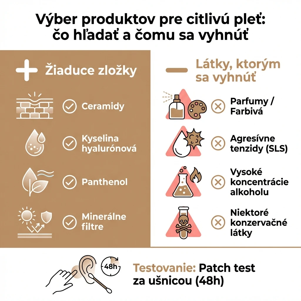 Produkty pre citlivú pleť